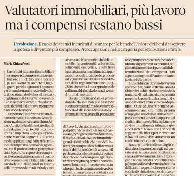 Valutatori immobiliari, lavoro più complesso e compensi ancora troppo bassi
